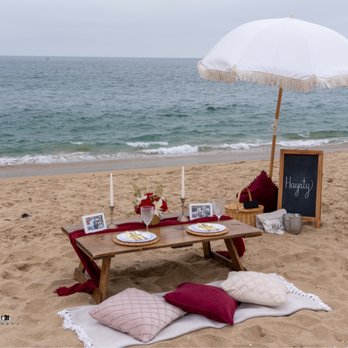 Table and Eve - Beach proposal Setup - Party & Event Planning Near Me Table and Eve - Beach proposal Setup - Party & Event Planning Near Me