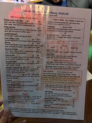 Menu photo 4 The Lobster Shanty Salem, MA Menu photo 4 The Lobster Shanty Salem, MA