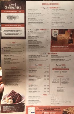 Menu photo 3 Cheddar's Scratch Kitchen Fayetteville, NC