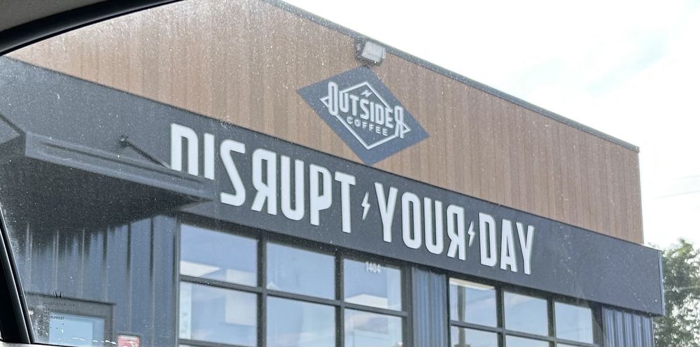 Food from Outsider Coffee