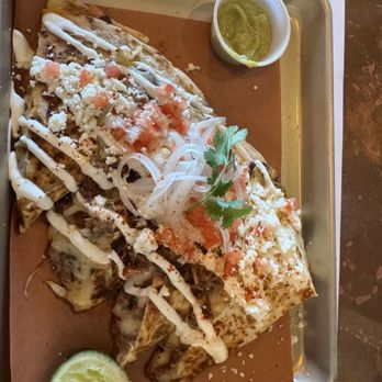 La Traila Barbecue  - Loaded Barbecue Quesadilla - Barbeque Near Me - Miami, Florida