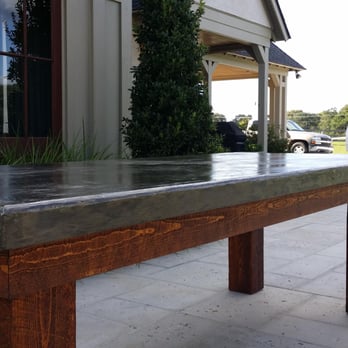 A+ Concrete Designs - Exterior Concrete Table - Masonry/Concrete Near Me - Daphne, Alabama A+ Concrete Designs - Exterior Concrete Table - Masonry/Concrete Near Me - Daphne, Alabama