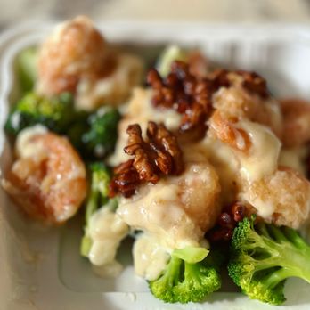 Han Palace - Jumbo Honey Walnut Shrimp (Scrumptious!) - Dim Sum Near Me - McLean, Virginia