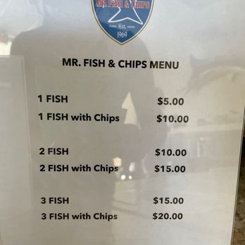 Mr. Fish and Chips - Menu - Fish & Chips Near Me - San Diego, California Mr. Fish and Chips - Menu - Fish & Chips Near Me - San Diego, California
