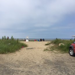 Entrance to beach.