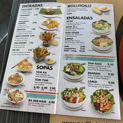 Pad Thai Wok - Menu