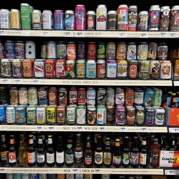 H‑E‑B - ows a shelf full of beer - Grocery Near Me - San Antonio, Texas