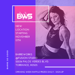Barreworks Studio - Barreworks moved up the street. Brand NEW Location. Group Fitness Including - Barre, Trampoline, Boxing, Hiit, Strength.Classes 6 days a wee