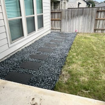 Reyes Landscaping - Back path - Landscaping Near Me