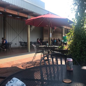 Tyranena Brewing Company - Patio social distancing - Pubs Near Me - Lake Mills, Wisconsin
