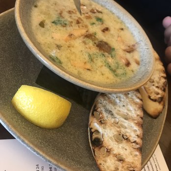 Pacific Catch - Salmon chowder, a must - Seafood Near Me - Campbell, California Pacific Catch - Salmon chowder, a must - Seafood Near Me - Campbell, California