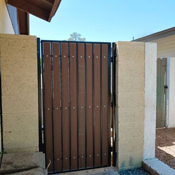 The Gate Man - New side pedestrian gate. - Fences & Gates Near Me