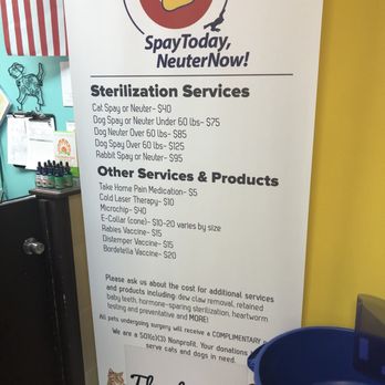 SpayToday - Costs - Pet Services Near Me - Lakewood, Colorado SpayToday - Costs - Pet Services Near Me - Lakewood, Colorado