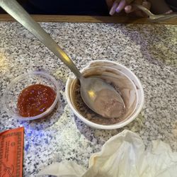 Ichiban Buffet - Ice cream looks bitten into