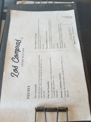Menu photo 3 Los Compas Tijuana, BCN