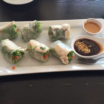 Sutha Thai Kitchen - Fresh Spring Rolls with Chicken - Thai Near Me - Tustin, California Sutha Thai Kitchen - Fresh Spring Rolls with Chicken - Thai Near Me - Tustin, California