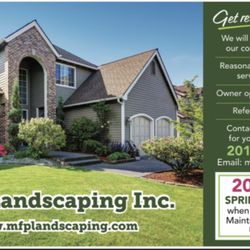 MFP Landscaping - 20% off Cleanup for new client  1 year contract !!  Switch to MFP