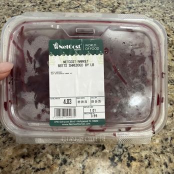 NetCost Market - Shredded beets! Delicious - International Grocery Near Me - Hollywood, Florida