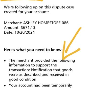 Ashley Store - Ashley lied even after pics of damage and the delivery driver reporting damage day of delivery.  They had the nerve to lie to my bank. - Furniture Stores Near Me - Grapevine, Texas