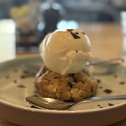 Palate - Birthday dessert-chocolate chip cookie