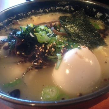 Ramen Seas - Seafood (Small) $9.95 with an egg, additional $1.00 - $10.95 - Ramen Near Me - Sunnyvale, California