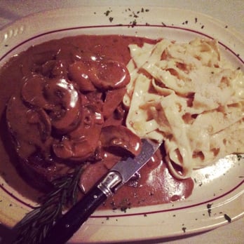 Villa Ravenna Fine Dining - Beef tenderloin and side of fettuccine - Italian Near Me - Tulsa, Oklahoma