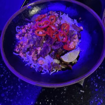 Atomic Golf - Steak rice bowl. - Sports Bars Near Me - Las Vegas, Nevada Atomic Golf - Steak rice bowl. - Sports Bars Near Me - Las Vegas, Nevada
