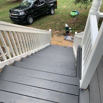 Fix This Please - Staining and install of new steps and handrails - Painters Near Me