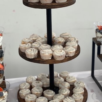 Tasty Creations Catering - Homemade mini cinnamon rolls. - Caterers Near Me