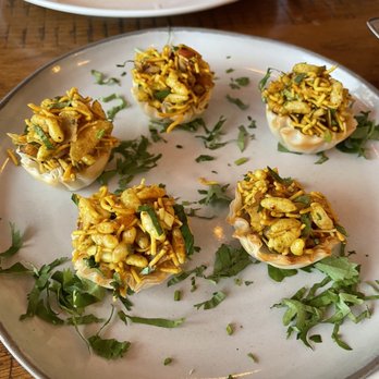 Moghul Caterers - a plate of food on a table - Caterers Near Me - Edison, New Jersey