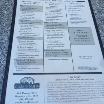 Bulls and Bears - Burgers Near Me - Hagerstown, Maryland