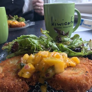 The Kiwi Cafe - Some of the crispiest fish cakes you will ever have! - Coffee & Tea Near Me - Chester, Nova Scotia