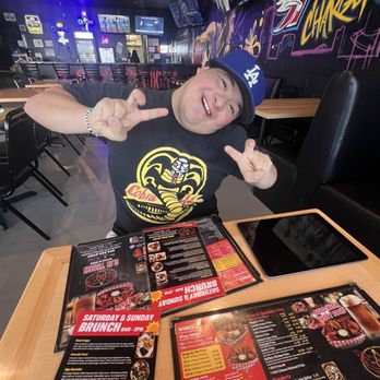 Alas Toxicas - Sammy enjoying the place - Pizza Near Me - Cerritos, California Alas Toxicas - Sammy enjoying the place - Pizza Near Me - Cerritos, California