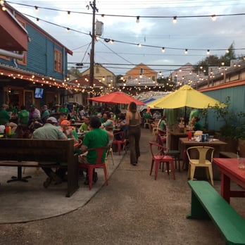 Dat Dog - Great patio area with comfortable seating. Dogs are welcome and they have water bowls available upon request. - Hot Dogs Near Me - New Orleans, Louisiana
