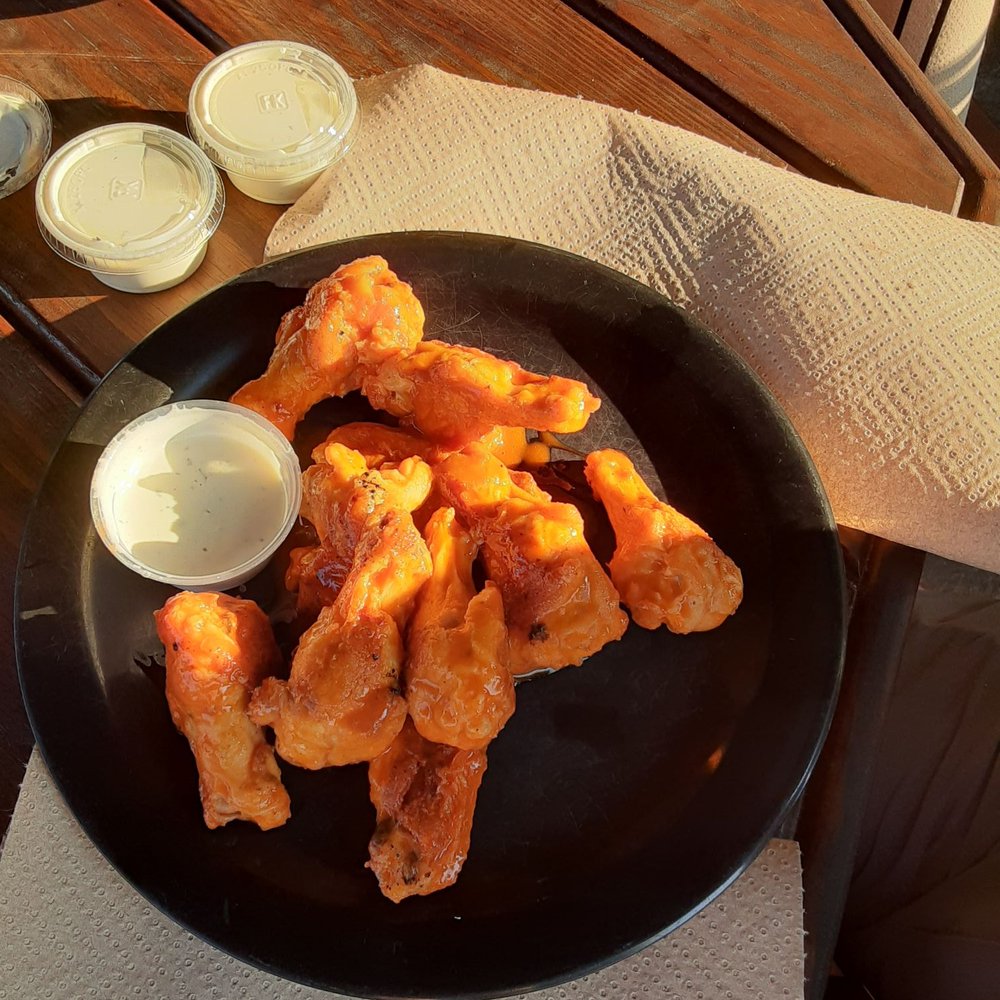 Moon Dog Brick Oven - a plate of chicken wings - Pizza Near Me - Wise, Virginia Moon Dog Brick Oven - a plate of chicken wings - Pizza Near Me - Wise, Virginia