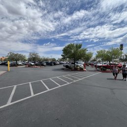 Exterior outside entrance of Costco Wholesale - Parking lot - Albuquerque, New Mexico Exterior outside entrance of Costco Wholesale - Parking lot - Albuquerque, New Mexico
