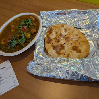 Tikka Shack Indian Grub - Goan vindaloo with lamb, house hot, with naan only. - Indian Near Me - Chandler, Arizona