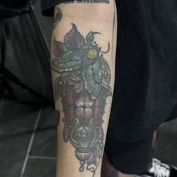 The tattoo that Eriq did for me. The tattoo that Eriq did for me.