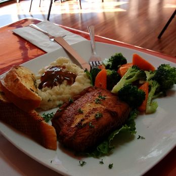 California Grill - Blackened salmon. Delicious and cheap! - Italian Near Me - Madera, California