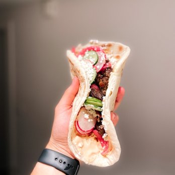 Souvla - Lamb sandwich - Greek Near Me - San Francisco, California