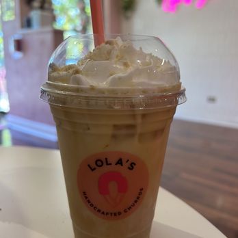 Lola's Handcrafted Churros - Mazapan latte - Desserts Near Me - Lisle, Illinois Lola's Handcrafted Churros - Mazapan latte - Desserts Near Me - Lisle, Illinois