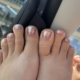 Ombré pedicure