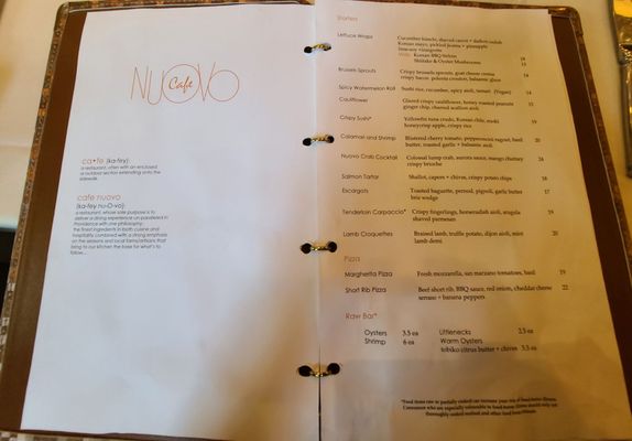 Menu photo 5 Cafe Nuovo Providence, RI