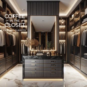 Coffee in the Closet - Cabinetry Near Me - Frisco, Texas Coffee in the Closet - Cabinetry Near Me - Frisco, Texas