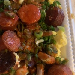 Chevron - Breakfast gumbo!