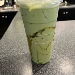 Barnes & Noble - Treinta matcha latte with a shot of vanilla. Yummers!