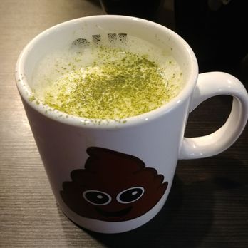 Poop Cafe - Matcha latte - Desserts Near Me - Toronto, Ontario