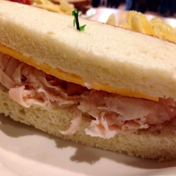 Jason's Deli - Turkey sandwich on white with mayo and American cheese. Plain? Yes. Delicious? Yes. - Delis Near Me - Katy, Texas