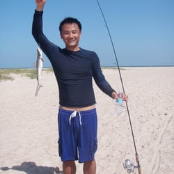 Matagorda Island - En and Baby Shark