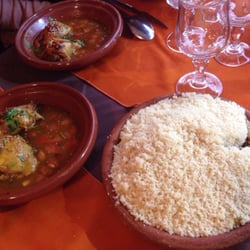 Chez Rémy - Tajine de poulet au miel et amandes (menu du midi à 14 euros), un régal